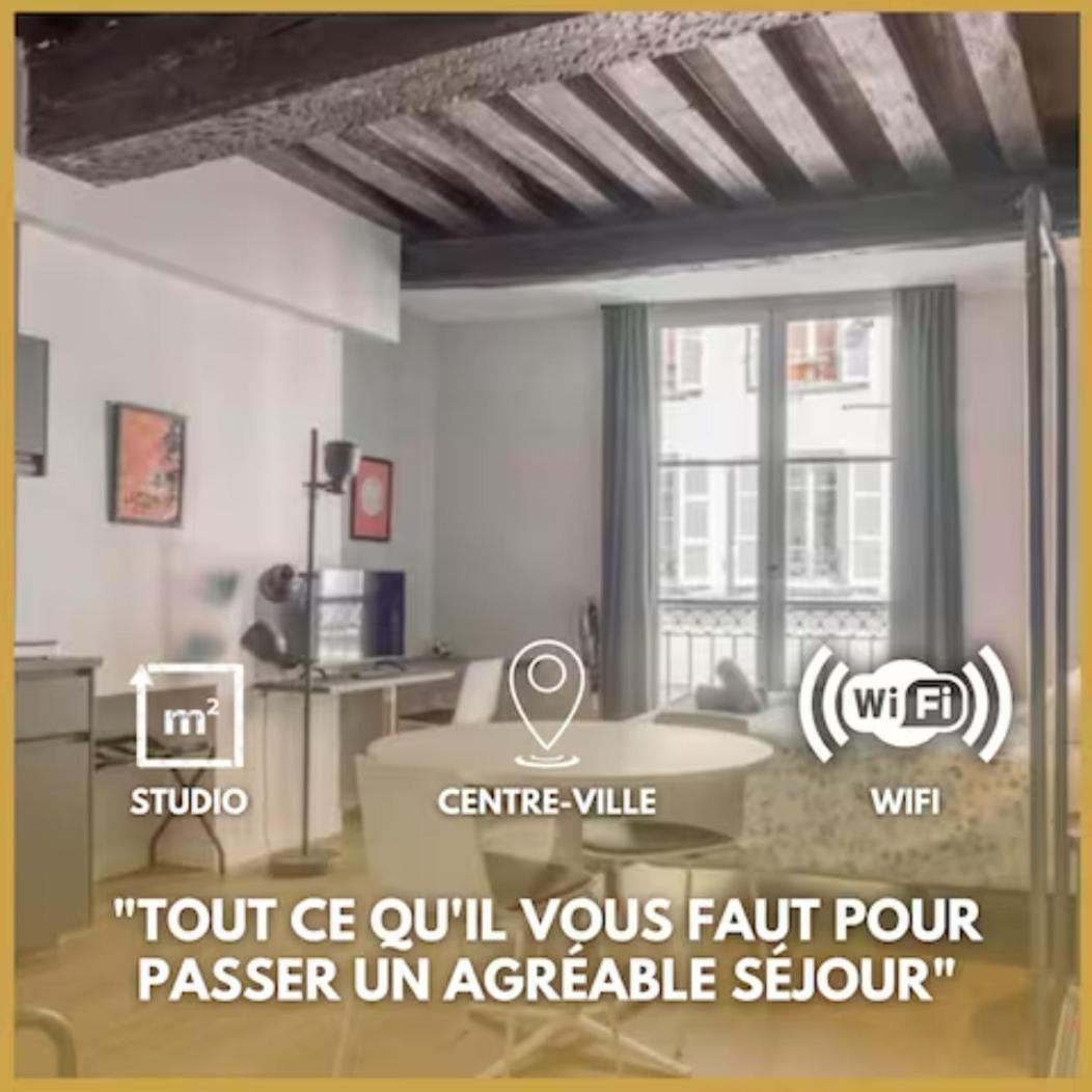 Somptueux Studio Hyper Centre Avec Wifi Apartment Orleans Luaran gambar